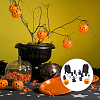 SUPERFINDINGS 16Pcs 8 Style Halloween Theme Plastic Figurines DJEW-FH0001-19-5