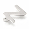 Non-Tarnish 201 Stainless Steel Charms STAS-C021-06P-Z-3