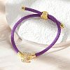 Adjustable Nylon Cord Bracelets BJEW-C096-01G-09-1