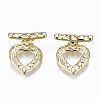 Brass Toggle Clasps LS-KK-T057-056-NF-1
