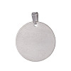 Non-Tarnish Stainless Steel Pendants STAS-E450-07P-AAA-2