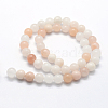 Natural Pink Aventurine Beads Strands X-G-I199-22-8mm-2