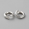 925 Sterling Silver Locking Jump Ring STER-WH0001-21-2