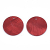 Natural Freshwater Shell Pendants SHEL-R022-01B-2