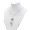 Alloy Pendant Necklaces NJEW-JN01909-6