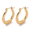 201 Stainless Steel Half Hoop Earrings for Women EJEW-G385-13G-1