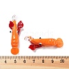 Three-Dimensional Handmade Lampwork Pendants LAMP-D020-01B-3