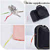 40Pcs 10 Colors Rayon Mobile Straps AJEW-GF0013-05-5