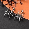 Spider 316 Surgical Stainless Steel Dangle Belly Button Rings EJEW-G416-09AS-1