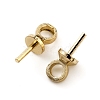 Brass Peg Bails Pendants KK-WH0046-28-1