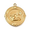 304 Stainless Steel Pendants SA-CBAF4B0-02G-03-1