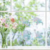 Waterproof PVC Colored Laser Stained Window Film Adhesive Stickers DIY-WH0256-032-7
