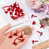 30Pcs Heart Alloy Stud Earring Findings FIND-SP0005-60A-02-3