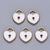 Alloy Enamel Charms X-ENAM-S121-039C-2