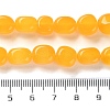 Natural Topaz Jade Beads Strands G-P497-01D-03A-5