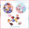  Jewelry 100Pcs 25 Style Opaque Resin Decoden Cabochons CRES-PJ0001-03-5