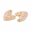 Alloy Enamel Pendants PALLOY-P287-14LG-01-3