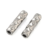 304 Stainless Steel Tube Beads STAS-Z192-07P-03-2