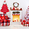 Christmas Tree Felt Fabric Pendant Decorations with Advent Calendar DIY-WH0032-26-5