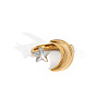 Stainless Steel Cuff Rings for Women OK6471-2-2