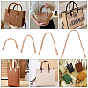 8Pcs 4 Style PU Leather Sew on Bag Handles PURS-WR0001-26B-7