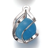 Cat Eye Pendants KK-H738-04P-03-1