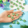 20Pcs Printed Opaque Acrylic Beads OACR-TA0004-73A-6