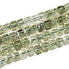 Crackle Transparent Glass Beads Strands GLAA-N062-6mm-02-1