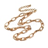 Alloy Cable Chains Necklaces for Women NJEW-U013-08G-2