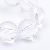 Round Natural Quartz Crystal Bead Strands X-G-R345-4mm-22-4