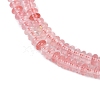 Cherry Quartz Glass Beads Strands G-K343-C26-01-2