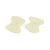 Frosted Transparent Acrylic Beads X1-OACR-P029-20B-03-3