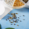1368Pcs 6 Colors Brass Crimp Beads KK-YS0001-09-5