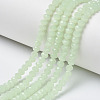 Glass Beads Strands EGLA-A034-J1mm-D01-1