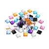 Imitation Taiwan Acrylic Rhinestone Cabochons GACR-A023-8x8mm-M-1