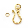 Tibetan Style S Hook Clasps GLF5091Y-NF-2