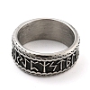 304 Stainless Steel Ring RJEW-B055-03AS-05-3