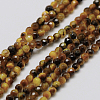 Natural Tiger Eye Beads Strands G-A129-3mm-C02-1
