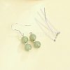 40Pcs 925 Sterling Silver Flat Head Pins STER-SC0001-08-4