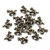 Tibetan Style Alloy Pendants TIBEP-T002-07AB-NR-5