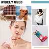 2 Rolls 2 Colors Polyester Ribbon OCOR-GL0001-33A-7