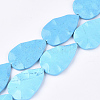 Natural Howlite Beads Strands G-T118-72A-1