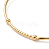 201 Stainless Steel Hollow Out Heart Bangle BJEW-P285-01G-2