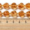 Natural Citrine Beads Strands G-M443-B01-01-5