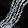 Electroplate Glass Beads Strands LS-EGLA-A034-T3mm-L19-1