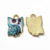 Printed Alloy Pendants PALLOY-H127-02G-02-1