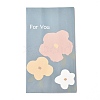 Rectangle with Flower Pattern Paper Candy Bags CARB-G007-02C-3