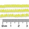 Imitation Jade Glass Beads Strands EGLA-A034-T2mm-MB29-5