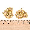 304 Stainless Steel Rhinestone Pendants SA-CBA0480-01G-01-3
