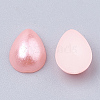 ABS Plastic Imitation Pearl Cabochons SACR-R749-6x4mm-Z17-2